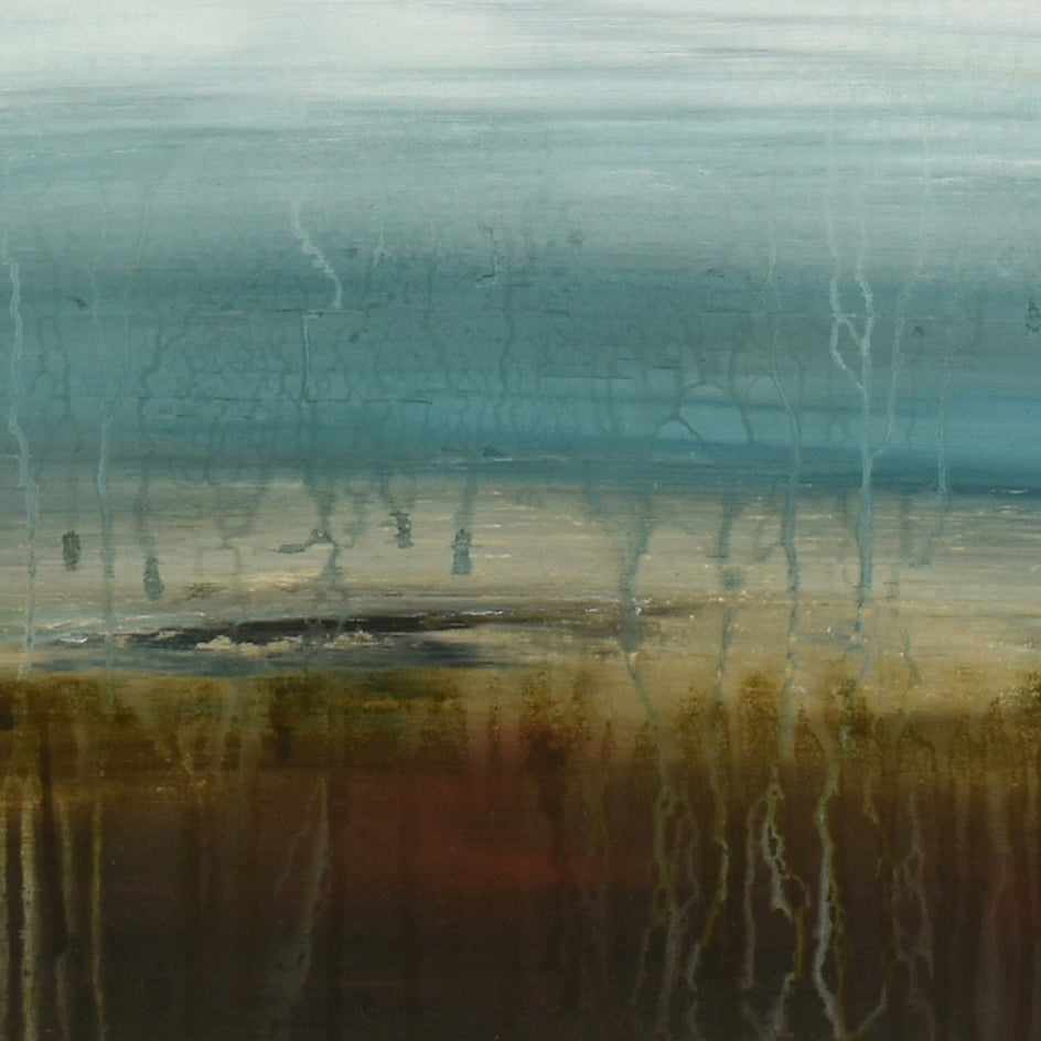 Coastal Dune by Lisa Carney |  Closeup View of Artwork