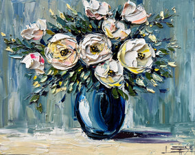 Original art for sale at UGallery.com | Stillness and Light by Lisa Elley | $600 | oil painting | 16' h x 20' w