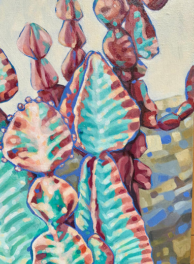 Flora Flora by Marie-Eve Champagne |   Closeup View of Artwork