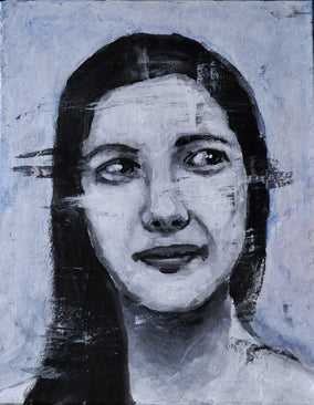 Original art for sale at UGallery.com | August 13, 1998 (98-99 Series) by Mark Cudd | $375 | acrylic painting | 14' h x 11' w