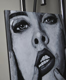 Original art for sale at UGallery.com | I Need to Put a Day in Between Lovers by Mark Cudd | $575 | acrylic painting | 20' h x 16' w | thumbnail 2