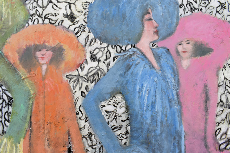 Color Glamour by Mary Pratt |   Closeup View of Artwork