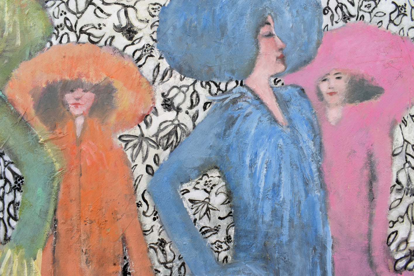 Color Glamour by Mary Pratt |  Closeup View of Artwork