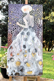 Original art for sale at UGallery.com | Dotted by Mary Pratt | $2,700 | oil painting | 48' h x 24' w | thumbnail 3