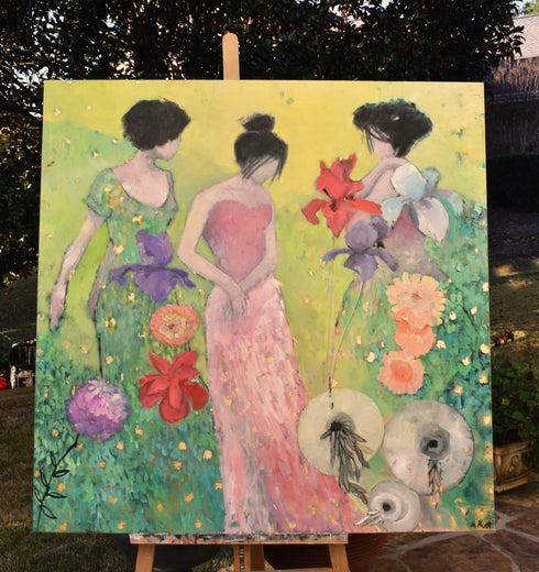 Flowers and Figures by Mary Pratt |  Context View of Artwork