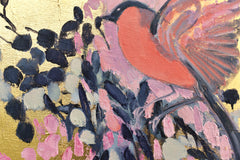 Original art for sale at UGallery.com | Nestled in Pink by Mary Pratt | $375 | oil painting | 12' h x 12' w | thumbnail 4