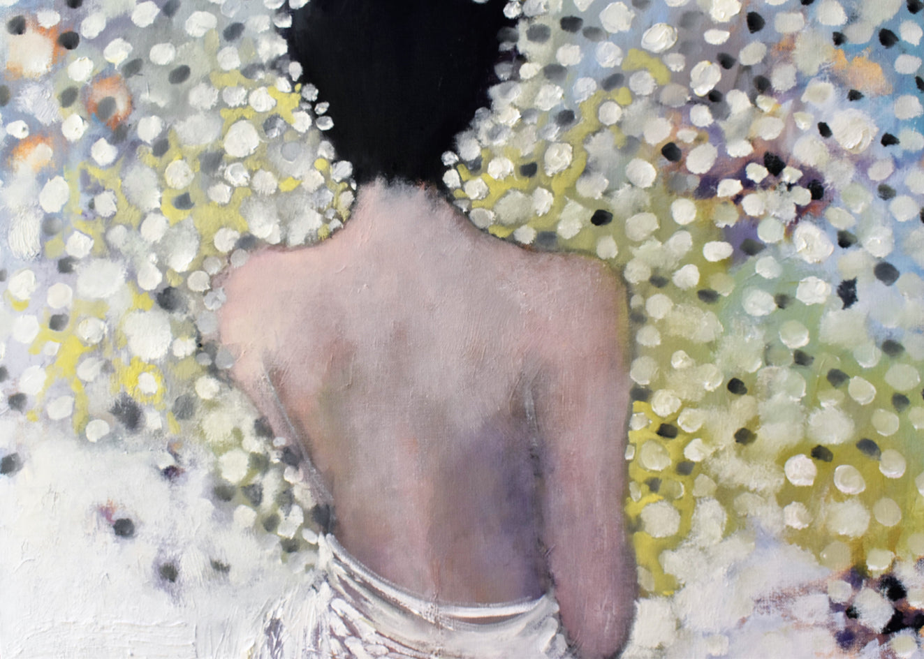 One Must Shimmer by Mary Pratt |  Closeup View of Artwork