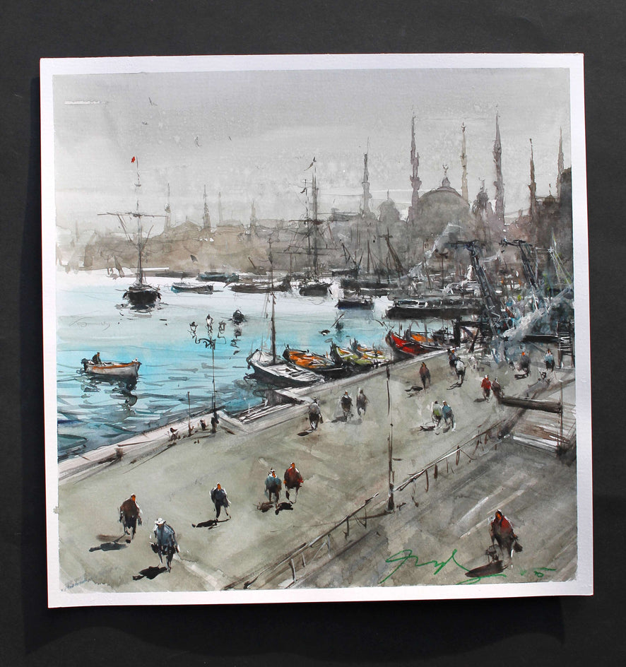 The Blue Mosque by Maximilian Damico |  Context View of Artwork