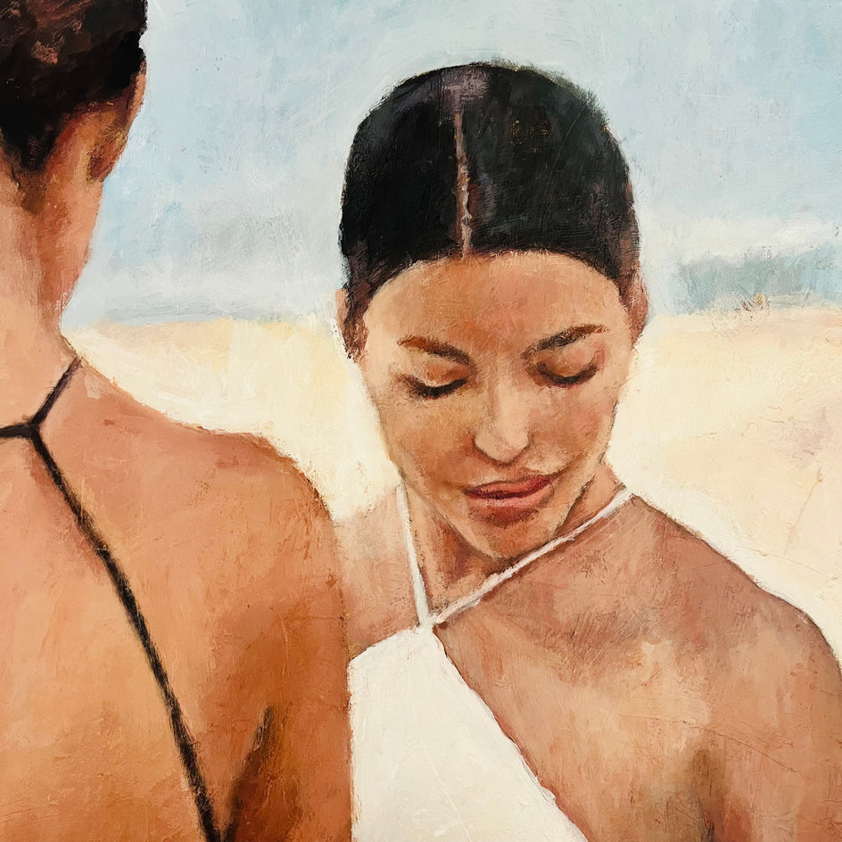 Let Forever Be by Nava Lundy |  Closeup View of Artwork