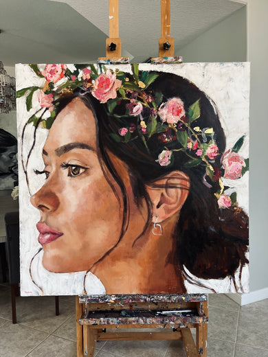 Sky Goddess by Nava Lundy |  Context View of Artwork