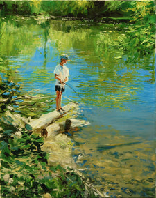 oil painting by Onelio Marrero titled Friday, 3PM