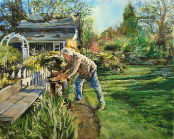 oil painting by Onelio Marrero titled Morning Magic