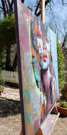 Onirico II by Paola Ruggiero |  Side View of Artwork