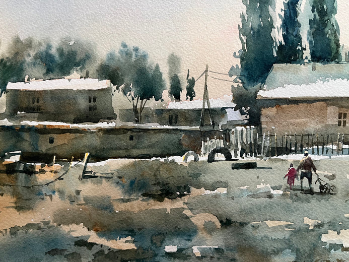 My House by Rashid Kulbatyrov |  Context View of Artwork