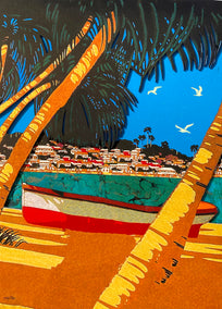 mixed media artwork by Rick