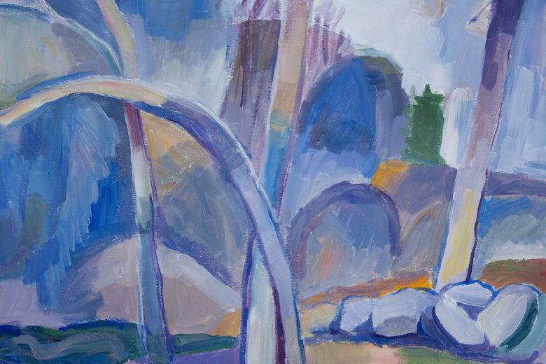 Hazy Shades of Winter by Robert Hofherr |   Closeup View of Artwork