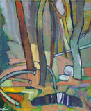 Original art for sale at UGallery.com | Reflective Pool by Robert Hofherr | $1,300 | acrylic painting | 24' h x 20' w | thumbnail 1