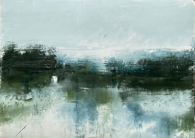 oil painting by Ronda Waiksnis titled Quiet Beauty in Nature