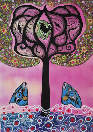 Singing Blackbird by Sara Rodighiero |  Artwork Main Image