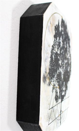 Past-Present-Future by Shannon Amidon |  Side View of Artwork