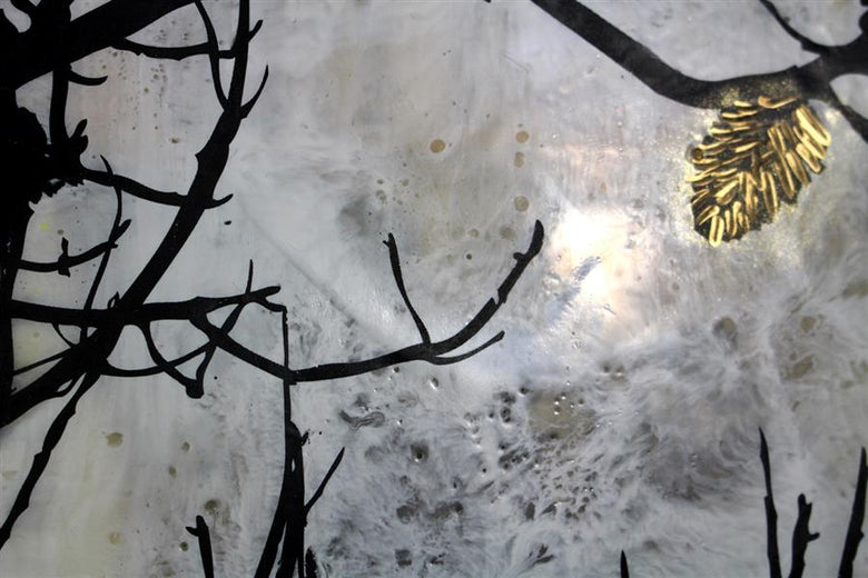 Forest Wilderness by Shannon Amidon |   Closeup View of Artwork