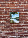 Original art for sale at UGallery.com | Water's Edge by Shela Goodman | $600 | oil painting | 20' h x 16' w | thumbnail 3