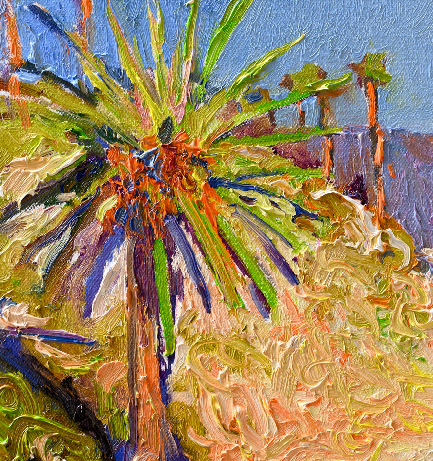 Sunny Day in California by Suren Nersisyan |  Closeup View of Artwork