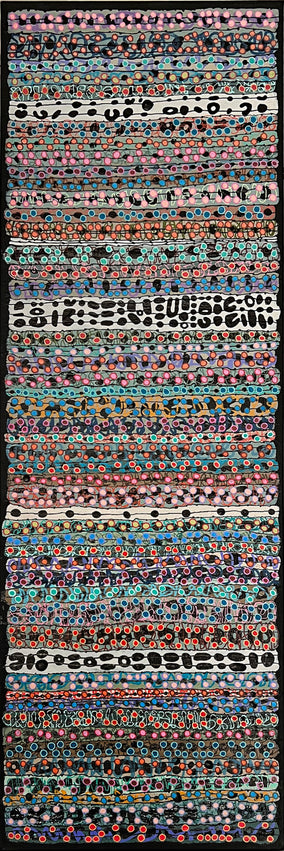 Original art for sale at UGallery.com | Comic Relief by Terri Bell | $1,200 | acrylic painting | 36' h x 12' w