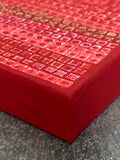 Original art for sale at UGallery.com | Scarlet Field by Terri Bell | $650 | acrylic painting | 18' h x 18' w | thumbnail 2