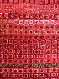 Original art for sale at UGallery.com | Scarlet Field by Terri Bell | $650 | acrylic painting | 18' h x 18' w | thumbnail 4