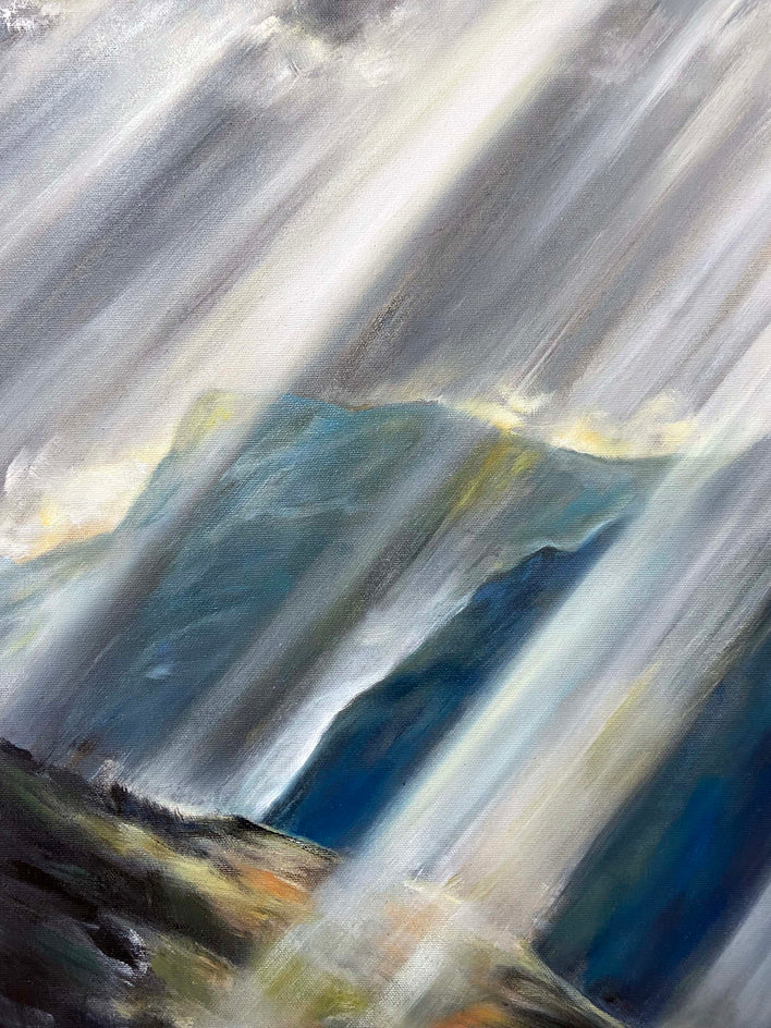 Land of Wonder by Tiffany Blaise |  Closeup View of Artwork