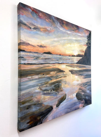 Radiance of the Tides by Tiffany Blaise |  Side View of Artwork