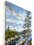 Original art for sale at UGallery.com | Spring Symphony by Tiffany Blaise | $2,100 | oil painting | 36' h x 24' w | thumbnail 2