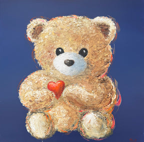 mixed media artwork by Tom Tillcott titled Danny