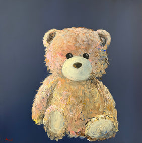 mixed media artwork by Tom Tillcott titled Ronny