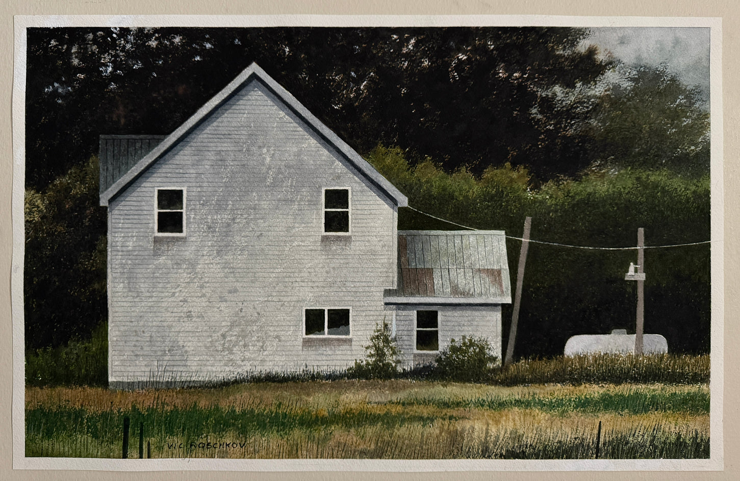 Distant Echoes by Vic Roschkov |  Context View of Artwork