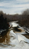 Original art for sale at UGallery.com | Thawing Time by Vic Roschkov | $550 | watercolor painting | 20' h x 12' w | thumbnail 1