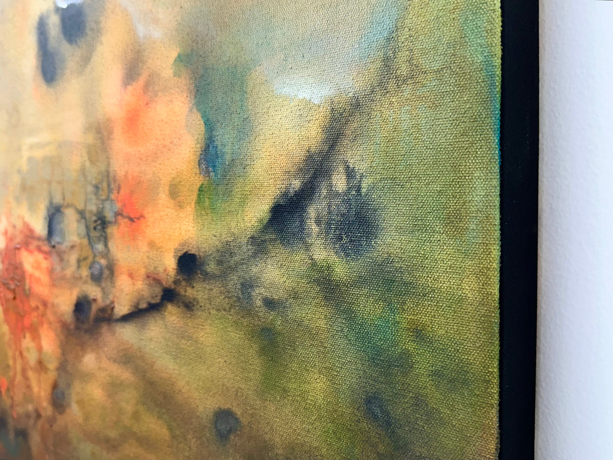 Always Follow the Light by Yamilet Sempe |  Side View of Artwork