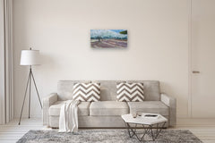 Original art for sale at UGallery.com | Orchard Wave by Janet Dyer | $1,100 | acrylic painting | 15' h x 30' w | thumbnail 5