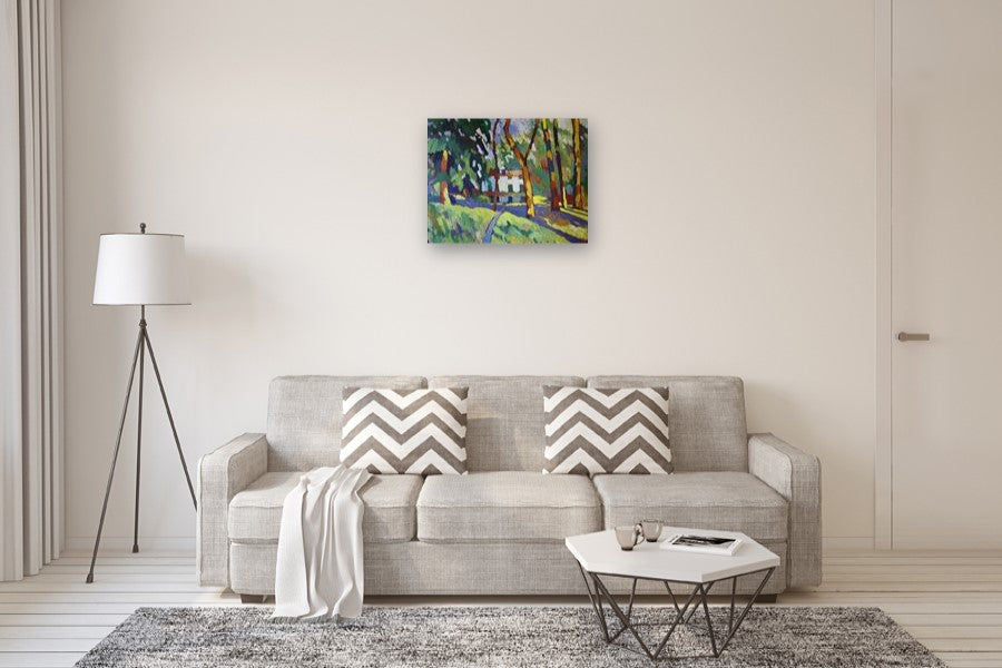 Sylvan Scene by Robert Hofherr |  In Room View of Artwork