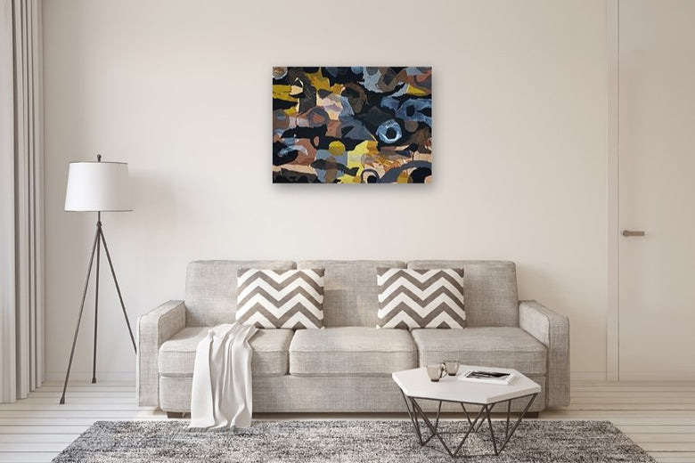 Sahara by Johnny Karwan |  In Room View of Artwork