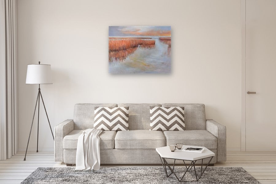 At Peace by Mary Pratt |  In Room View of Artwork