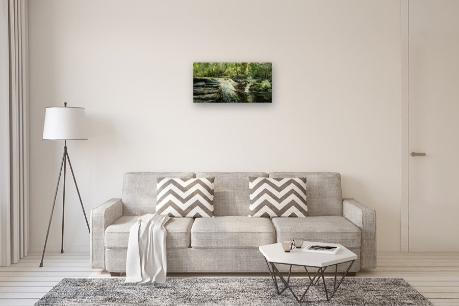 Rushing Streams by Onelio Marrero |  In Room View of Artwork