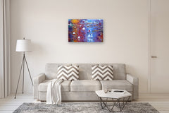 Original art for sale at UGallery.com | Coastal Composition by Robert Hofherr | $1,300 | acrylic painting | 24' h x 36' w | thumbnail 5