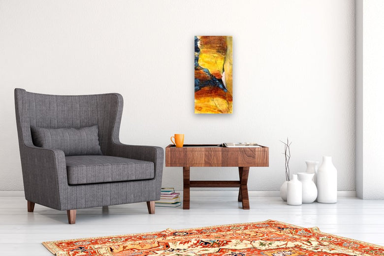 Cave Writings by Jodi Dann |  In Room View of Artwork