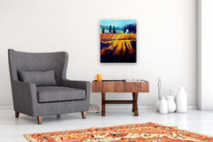 Original art for sale at UGallery.com | In the Country by Nancy Merkle | $850 | acrylic painting | 24' h x 20' w | thumbnail 5