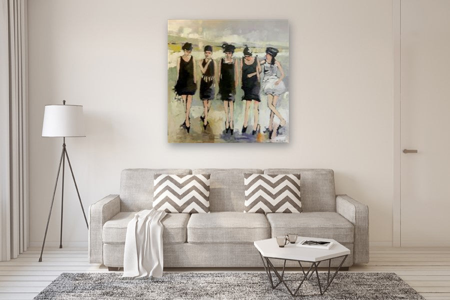 Beach Jazz by Mary Pratt |  In Room View of Artwork