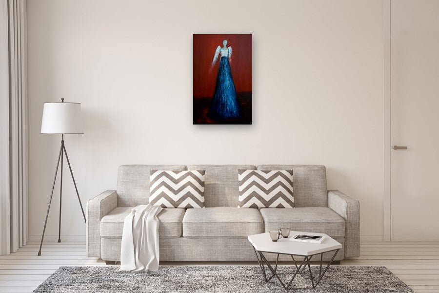 Who Are These Angels CXXXVIII by Naoko Paluszak |  In Room View of Artwork