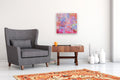 Original art for sale at UGallery.com | Contentment II by Natalie George | $900 | mixed media artwork | 20' h x 20' w | thumbnail 5