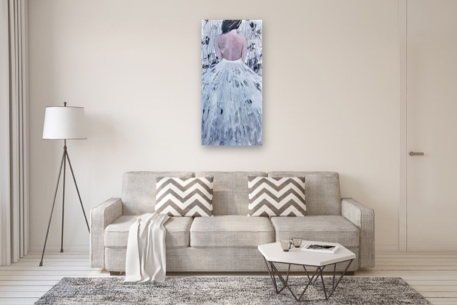 Patterns in White by Mary Pratt |  In Room View of Artwork